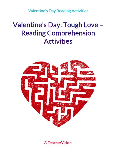 Valentine's Day reading comprehension activities