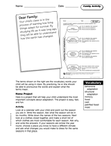 Adaptations: Family Activity