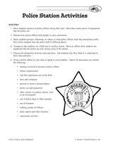 Police Station Activities