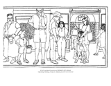 Different Just Like Me Station Coloring Page