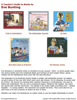 Eve Bunting: A Teacher's Guide to Her Books
