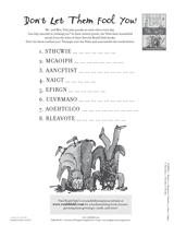 The Twits Word Scramble