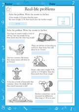 Multiplication and Division Word Problems IV
