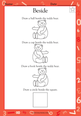 Beside