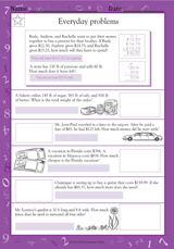 Addition & Subtraction Word Problems III