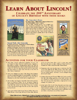 Learn About Lincoln! Classroom Activities