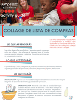 Collage De Lista De Compras