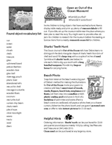 Out of the Ocean Activity Kit